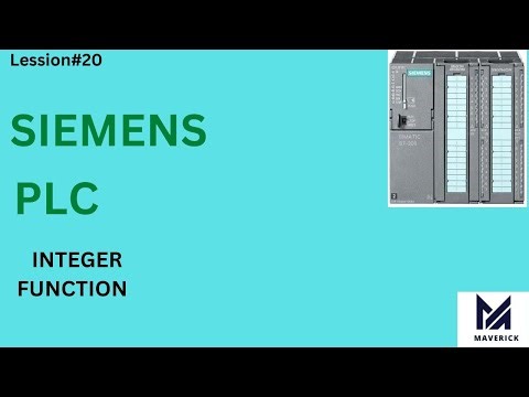 Integer Functions used in Siemens PLC | How to use Integer functions in Siemens plc | Plc Tutorial