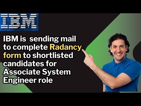 IBM Radancy Form Mail Update! | How to fill? | Still Waiting? | Associate System Engineer Role #IBM