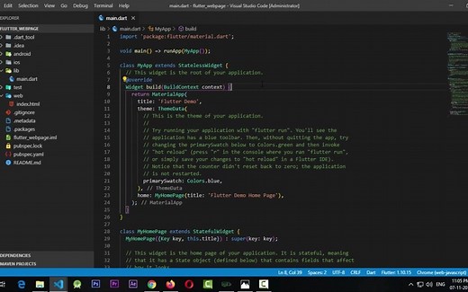 Flutter Web-在Flutter中建立响应式网站_ Flutter教程