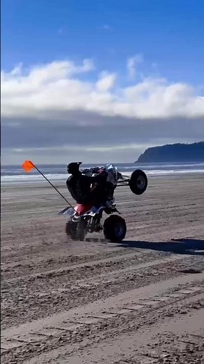 Biggest race on an ATV? | Beach race Challenge | 🏍 QUAD WHEELIE