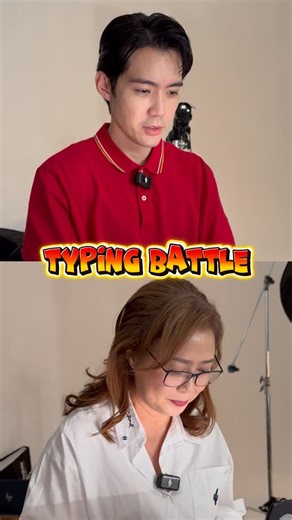 The Celebrity Agency on Instagram: "It’s a typing battle between @desmondngzl and @xiang_yun_!🤭 And the winner is…👀 #worldtypingday #fyp #trendingreels #thecelebrityagency #explorepage"
