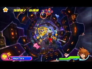 Kingdom Hearts 3D Dream Drop Distance Gameplay {Nintendo 3DS} {60 FPS} {1080p} Top Screen