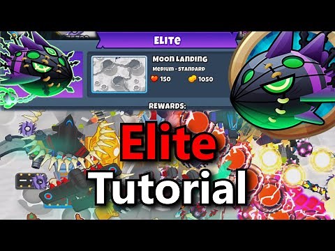 Lych Elite Tutorial || New Tier 1 Strategy? || Moon Landing || (BTD6)