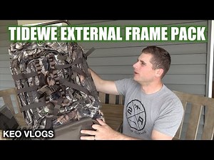 TIDEWE External Frame Hunting Pack