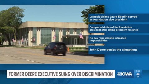Former John Deere executive files federal discrimination lawsuit against company, senior leader
