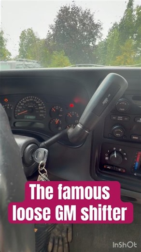 Loose shifter fix #chevy #shifter #spring #steering #reels #repair #shorts #diy #silverado
