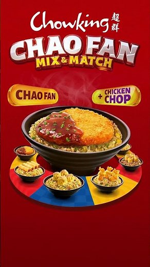 Iba-ibang sulit Chao Fan Combos na babalik-balikan? Try mo na ang Chao Fan Mix & Match! 🥢🥡