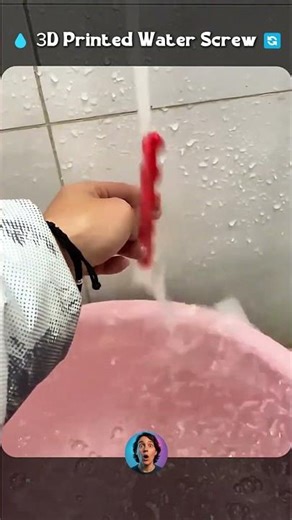 This Tiny Printed Tool Makes Water Flow Upwards!