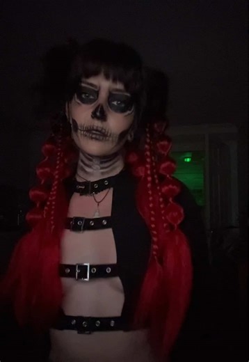My favourite look this entire year 🖤 As 2025 comes to a close, I’m reflecting on the creativity I brought into the last year — and this one deserved an honourable mention. #altmakeup #newyear #makeuptok #altgirl #alternative