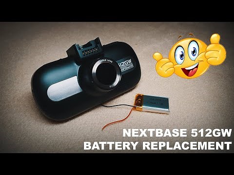 HOW TO/ HOW I REPALCED A BATTERY IN MY NEXTBASE 512GW DASHCAM