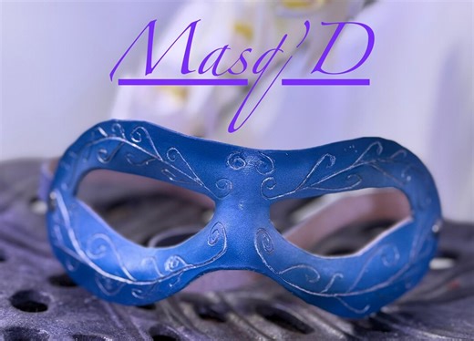 Custom Leather Domino Mask - Handmade to Order - Fae Fantasy Cosplay - Masquerade Ball - the Hero - Etsy