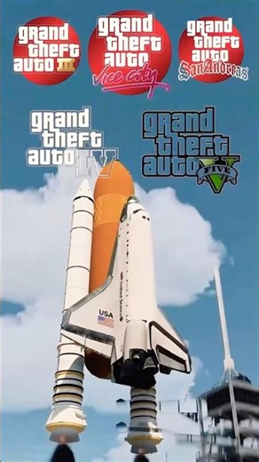 What Happens If You Try to Go to SPACE in Every GTA Game? 🌌🚀 (Impossible Experiment)” #gtaworld