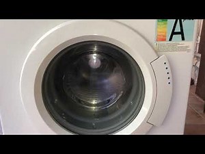 Siemens Siwamat XLM 1162 - Spin only 1100 rpm (Full cycle)