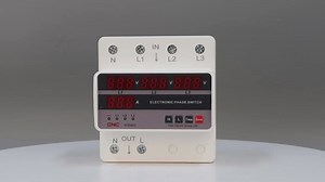 YC6VAZs Fully Automatic Phase Changeover Switch Features and Highlights: Maximum current up to 100A Visual representation of operational status Protection against overvoltage, undervoltage, and phase loss for L1, L2, and L3 phases Automatic disconnection of faulty phase and switching to normal phase Modular rail mounting Lifespan more than 10,000 cycles CNC Electric can just be your trustworthy brand for business cooperation and household electrical demand. #cncelectric #cnc #changeoverswitch #e