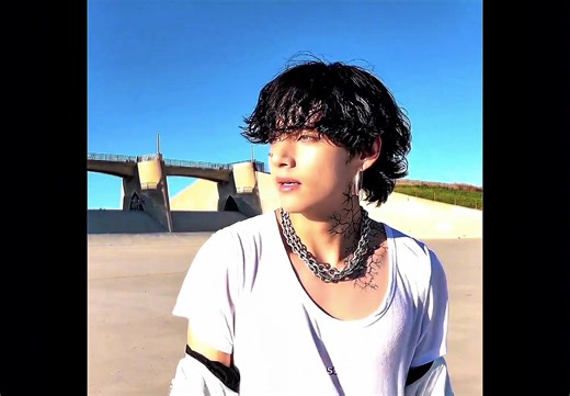 My First BTS Edit Featuring V: A Journey of Fitting In