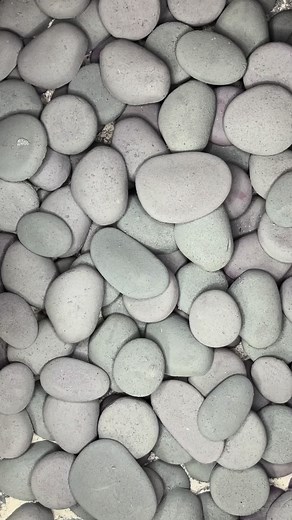 Crunchy ASMR Video: Crushing Gray Stones/Rocks