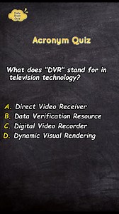 Do you know what they actually stand for? #educational #vocabularybuilding #knowledge #word #challengeyourself #acronym | Daily Brain Quiz