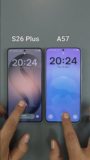 Samsung S26 Plus vs Samsung A57 Fingerprint Test | Flagship vs Mid Range