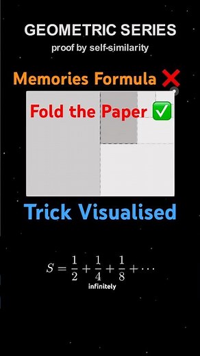 Do Not Just Memorize Infinite Geometric Series