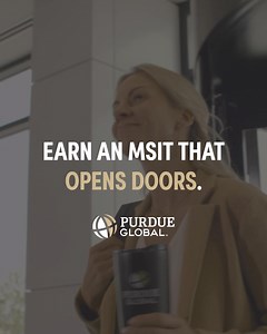 Get ahead with an online master’s in I.T. that opens doors to a powerful network of industry leaders at Purdue Global. | Purdue Global