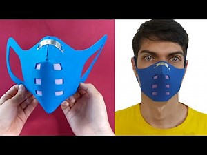Make Fabric Face Mask at home | DIY Face Mask No Sewing Machine | Easy Face Mask Pattern DIY