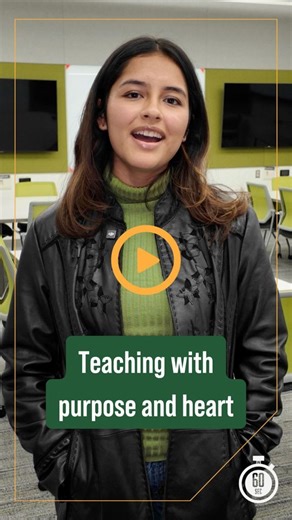 Every great teacher starts as a student with a passion for making a difference. Ellen is studying adolescence education at SUNY Oswego, preparing to help the next generation grow, learn and succeed. In just 60 seconds, she shares why she chose this career path and what it takes to be an educator. Education changes lives — one teacher at a time. 👩‍🏫📚 | SUNY Oswego