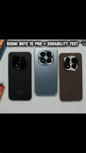 Redmi note 15 pro + 5G Durability test 🔥#smartphone #shorts #viral