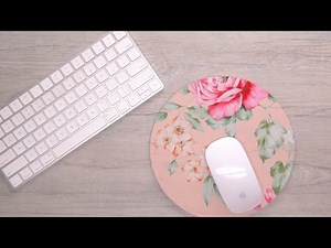 DIY Mouse Pad Project From Repurposed T-Shirt