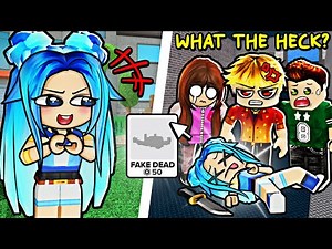 Pretending to PLAY DEAD in Roblox MM2!