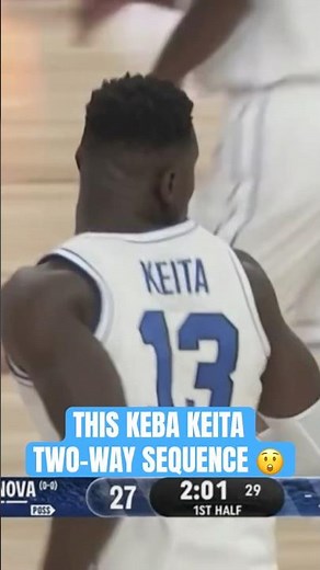 Keba Keita is a FORCE in BYU’s front court 😳