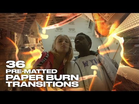 Paper Burn Transitions