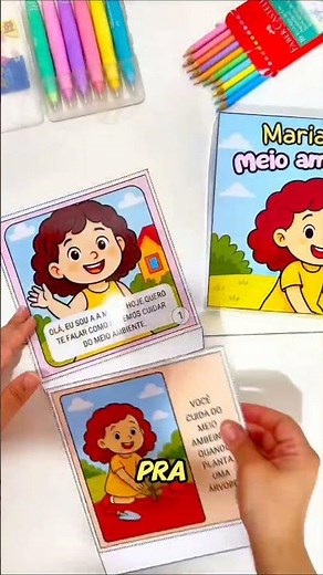 História na caixa Maria e o Meio Ambiente - Contação de História #educacaoludica #pedagogia