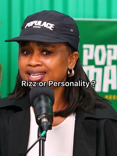 Rizz or Personality? #PopulaceChats #PopulaceMarket #KeepRocking #trending #fyp #podcast