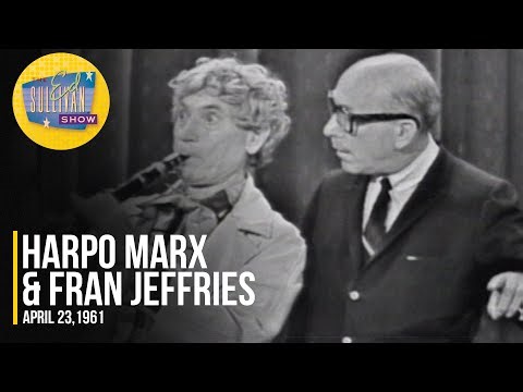 Harpo Marx & Fran Jeffries "I'm Forever Blowing Bubbles" on The Ed Sullivan Show