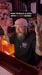 How to build a logo with ELEVEN words Sometimes the only thing g that can save a logo designer is…. The badge. These are great vessels that can house a lot of information and they bring order to the chaos. So the next time you have a lot to fit into your logo… use a badge style design to house all the information, especially useful for founders who want a retro vibe. —— Are you a founder wanting to scale your business and need some help bringing your brand to life…. I can help. Hit the link in m