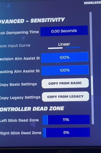 Best settings for piece control🧩