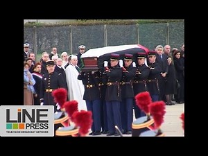 Archives LP. Départ cercueil Yasser Arafat de France / Villacoublay (78) - France 11 novembre 2004