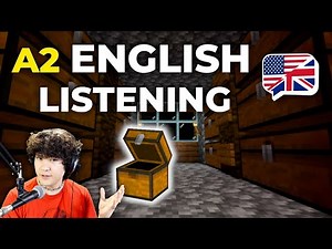 Learn English with Minecraft Hardcore #5 - Building a Chest Room