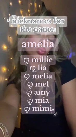 Creative Nickname Ideas for Amelia