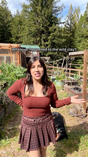 Wild clay from our land update. #ceramics #pottery #homestead