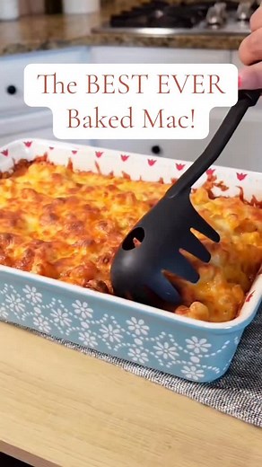 The creamiest, cheesiest baked mac & cheese ever 😍🧀 Baked Mac & Cheese Ingredients: • 1 (16 oz) box elbow macaroni • 16 oz Colby Jack cheese, shredded • 8 oz sharp cheddar, shredded • 8 oz mozzarella, shredded • 3 tbsp butter • 3 tbsp flour • 1 (12 oz) can evaporated milk • 2 cups heavy cream • 1 tbsp Dijon mustard • 1 tsp smoked paprika • 1 tsp garlic powder • 1 tsp salt • ½ tsp pepper Directions: 1. Preheat oven to 375°F and butter a 9x13 dish. 2. Cook pasta until al dente and drain. 3. Melt