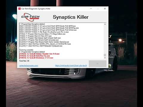 Synaptic.exe virus clean without delete files