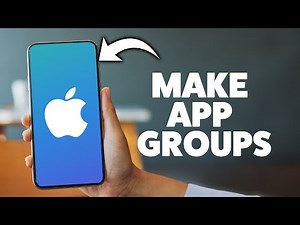 How To Create A Group Of Apps On iPhone - 2026 Step-By-Step Tutorial