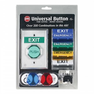Safety Technology International Universal Button Kit UB-1