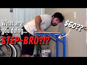 Wall Mounted Folding Workbench strong enough to hold STEP-BRO!