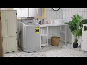 Costway 8 Water Level Portable Compact Washing Machine