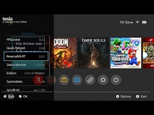 Tesla menu overlays pack for firmware 21.1.0 (and 21.2.0) now with sys-clk-oc (read description!!)
