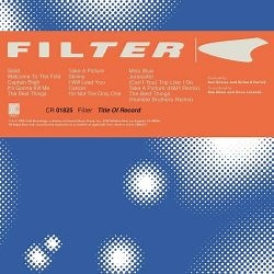 Filter - Title Of Record (Expanded Edition) (2019)