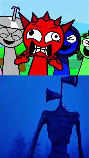 Sprunki 🫠 🍿 Siren Head Mega Dance Song (Cover)