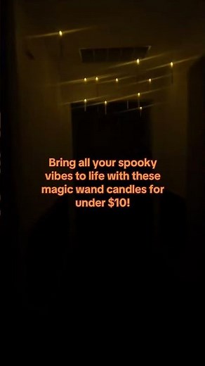 Festive Magic Candles Under $10 + Free Shipping! #magicwand